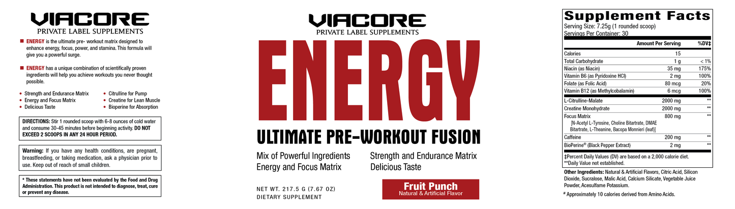 Energy Pre-Workout