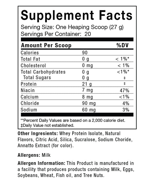 Pure Clear Whey Protein Isolate, Tropical Sunrise, (540 g / 1.2 lb)