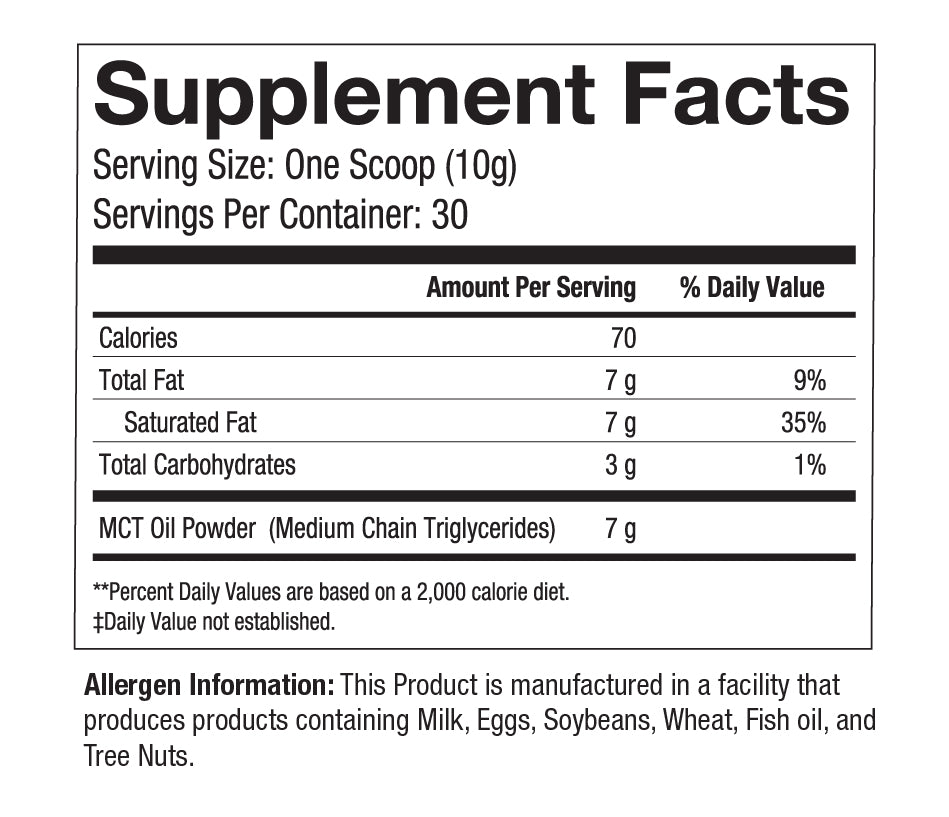 MCT Powder (300 g / 10.58 oz)