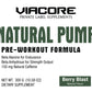 Natural Pump Pre-Workout, 300 g