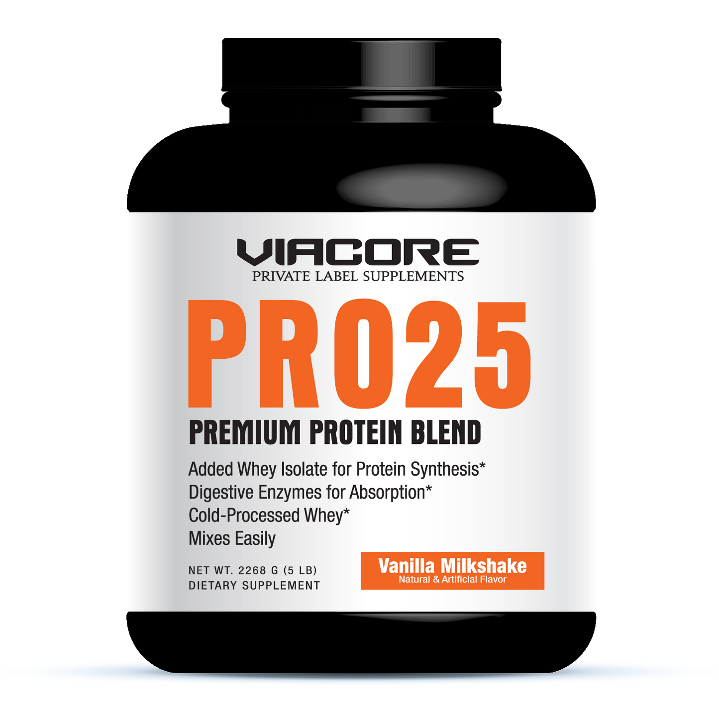 Pro 25 Whey Premium Protein Blend, 5lb