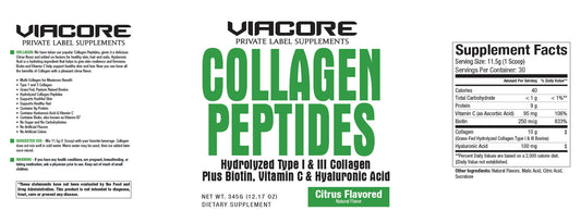 Collagen Peptides Type 1 & 3 + Co-Factors
