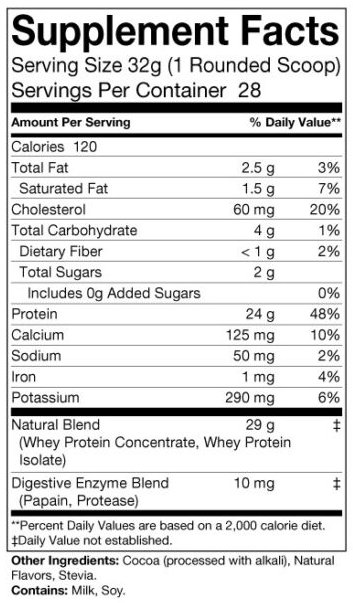 Whey Protein Natural 2lb