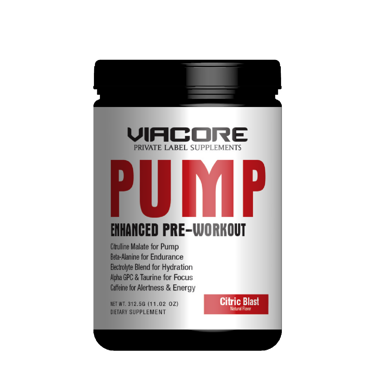 Pump Enhanced Pre-Workout Powder